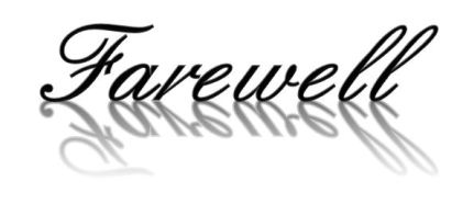 farewell